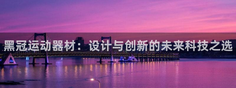 海南xk星空体育官网下载：黑冠运动器材：设计与创新的未来科技